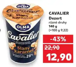 Kaufland Cavalier dezert nabídka