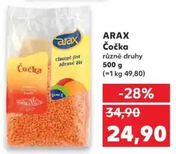 Kaufland ARAX Čočka nabídka