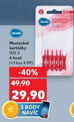 Kaufland Mezizubní kartáčky ISO 2 nabídka