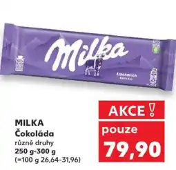 Kaufland Milka Čokoláda nabídka