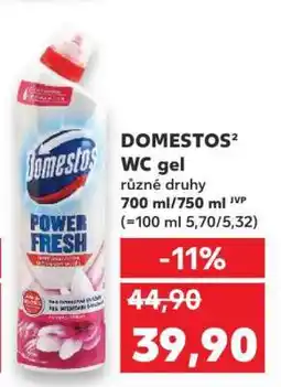 Kaufland Domestos WC gel nabídka