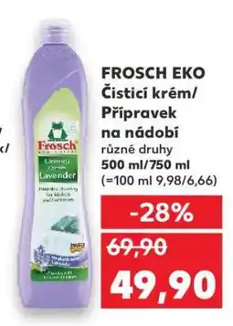 Kaufland FROSCH EKO Čisticí krém/ Přípravek na nádobí nabídka