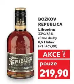 Kaufland Božkov Republica nabídka