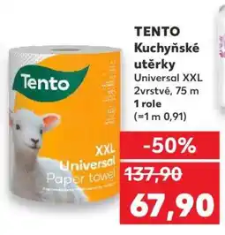 Kaufland Tento kuchyňské utěrky nabídka