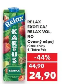 Kaufland RELAX EXOTICA/RELAX VOL.NO nabídka