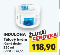 Kaufland INDULONA Tělový krém nabídka