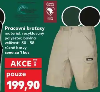 Kaufland Pracovní kraťasy nabídka