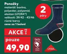 Kaufland Ponožky nabídka