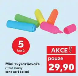Kaufland MINI ZVÝRAZŇOVAČE nabídka