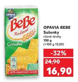 Kaufland OPAVIA BEBE Sušenky nabídka