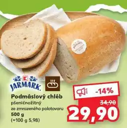 Kaufland Podmáslový chléb nabídka
