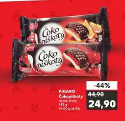 Kaufland Figaro Čokopiškoty nabídka