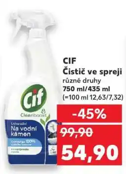 Kaufland CIF Čistič ve spreji nabídka