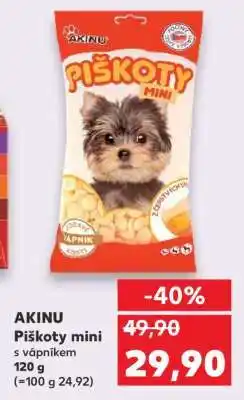 Kaufland AKINU Piškoty mini nabídka
