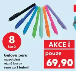 Kaufland Gelová pera nabídka