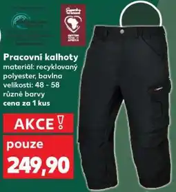 Kaufland PRACOVNÍ KALHOTY nabídka