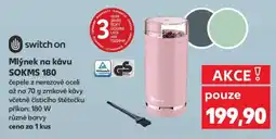 Kaufland Mlýnek na kávu SOKMS 180 nabídka