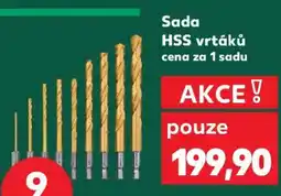 Kaufland Sada HSS vrtáků nabídka