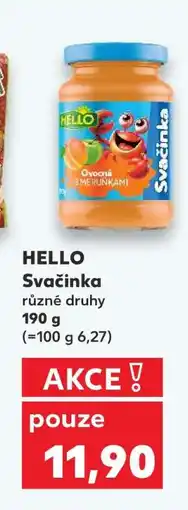 Kaufland HELLO Svačinka nabídka