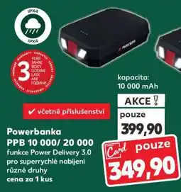 Kaufland Powerbanka PPB 10 000/20 000 nabídka