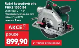 Kaufland Ruční kotoučová pila PHKS 1350 E4 nabídka