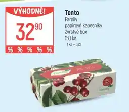 Globus Tento Family papírové kapesníky nabídka