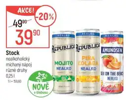 Globus Stock nealkoholický míchaný nápoj nabídka