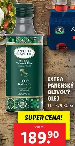Lidl EXTRA PANENSKÝ OLIVOVÝ OLEJ, 500 ml nabídka
