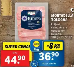 Lidl MORTADELLA BOLOGNA, 150 g nabídka