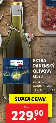 Lidl EXTRA PANENSKÝ OLIVOVÝ OLEJ, 0,5 l nabídka