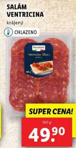 Lidl SALÁM VENTRICINA, 100 g nabídka