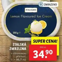 Lidl ITALSKÁ ZMRZLINA, 350 ml nabídka