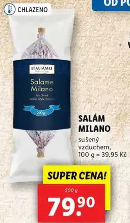Lidl SALÁM MILANO, 200 g nabídka