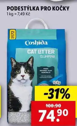 Lidl PODESTÝLKA PRO KOČKY, 10 kg nabídka