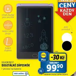 Lidl DIGITÁLNÍ ZÁPISNÍK nabídka