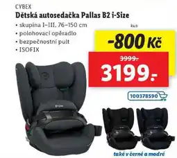Lidl Dětská autosedačka Pallas B2 i-Size nabídka