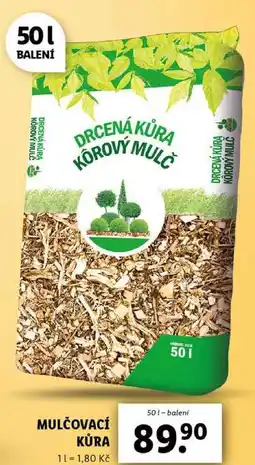 Lidl MULČOVACÍ KŮRA, 50 l nabídka