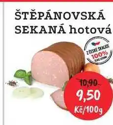 RABBIT řeznictví ŠTĚPÁNOVSKÁ SEKANÁ hotová 100g nabídka
