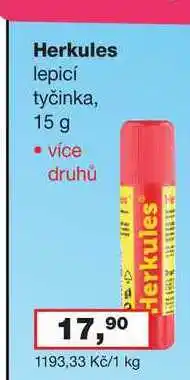 Ráj drogerie Herkules lepicí tyčinka, 15 g nabídka