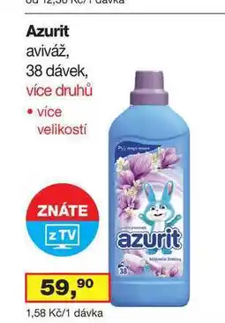 Ráj drogerie Azurit aviváž, 38 dávek, více druhů nabídka