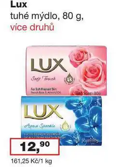 Ráj drogerie Lux tuhé mýdlo, 80 g, více druhů nabídka