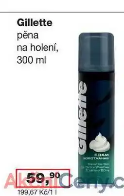 Ráj drogerie Gillette pěna na holení, 300 ml nabídka