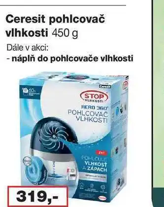 Ráj drogerie Ceresit Stop Vlhkosti 450g nabídka