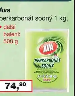 Ráj drogerie Ava perkarbonát sodný 1 kg nabídka