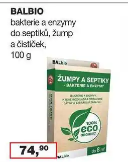 Ráj drogerie BALBIO bakterie a enzymy do septiků, žump a čističek, 100 g nabídka