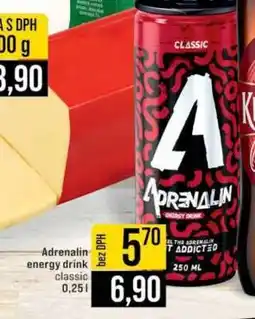 Jip ADRENALIN ENERGY DRINK nabídka
