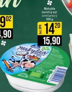 Jip Matylda čerstvý sýr smetanový nabídka