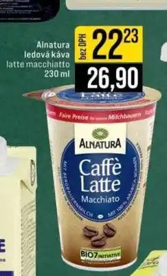 Jip Alnatura ledová káva latte macchiatto 230 ml nabídka