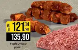Jip Vepřový špíz pikant nabídka