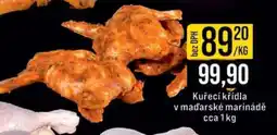 Jip Kuřecí křídla v maďarské marinádě nabídka